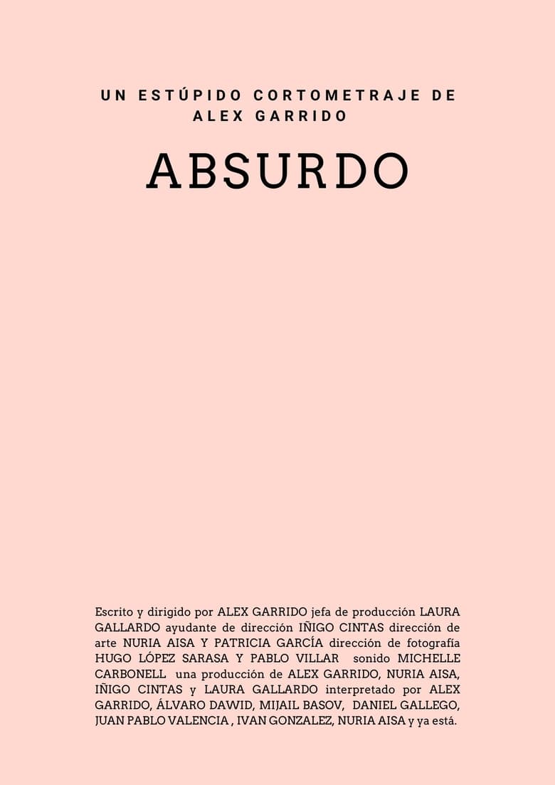 Poster of ABSURDO