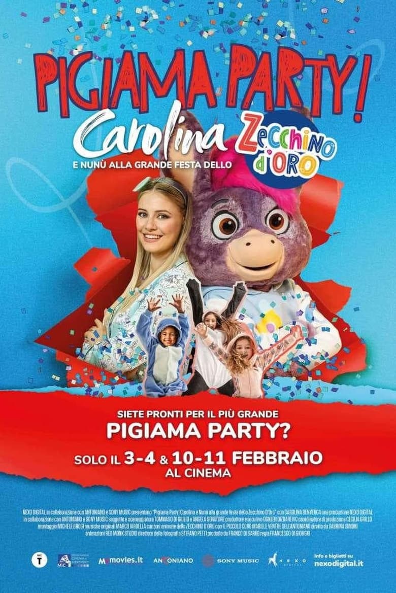 Poster of Pigiama Party! Carolina e Nunù alla grande festa dello Zecchino d'Oro