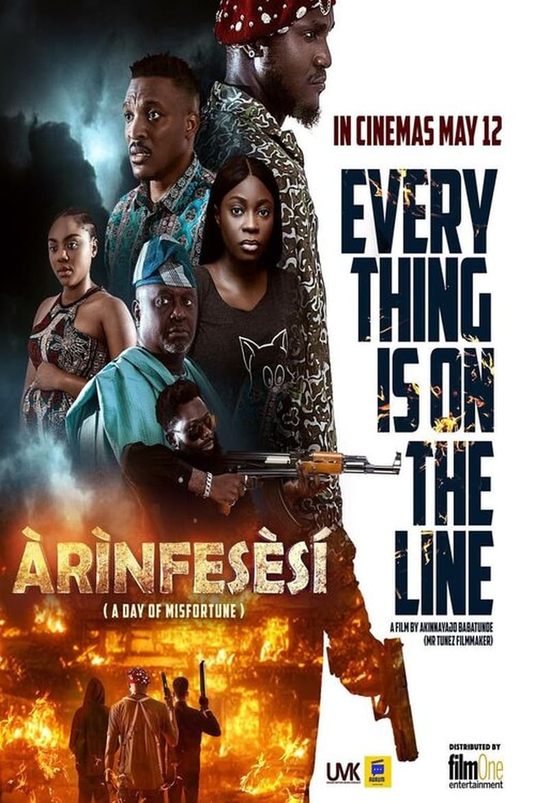 Poster of Àrìnfesèsí: A Day of Misfortune