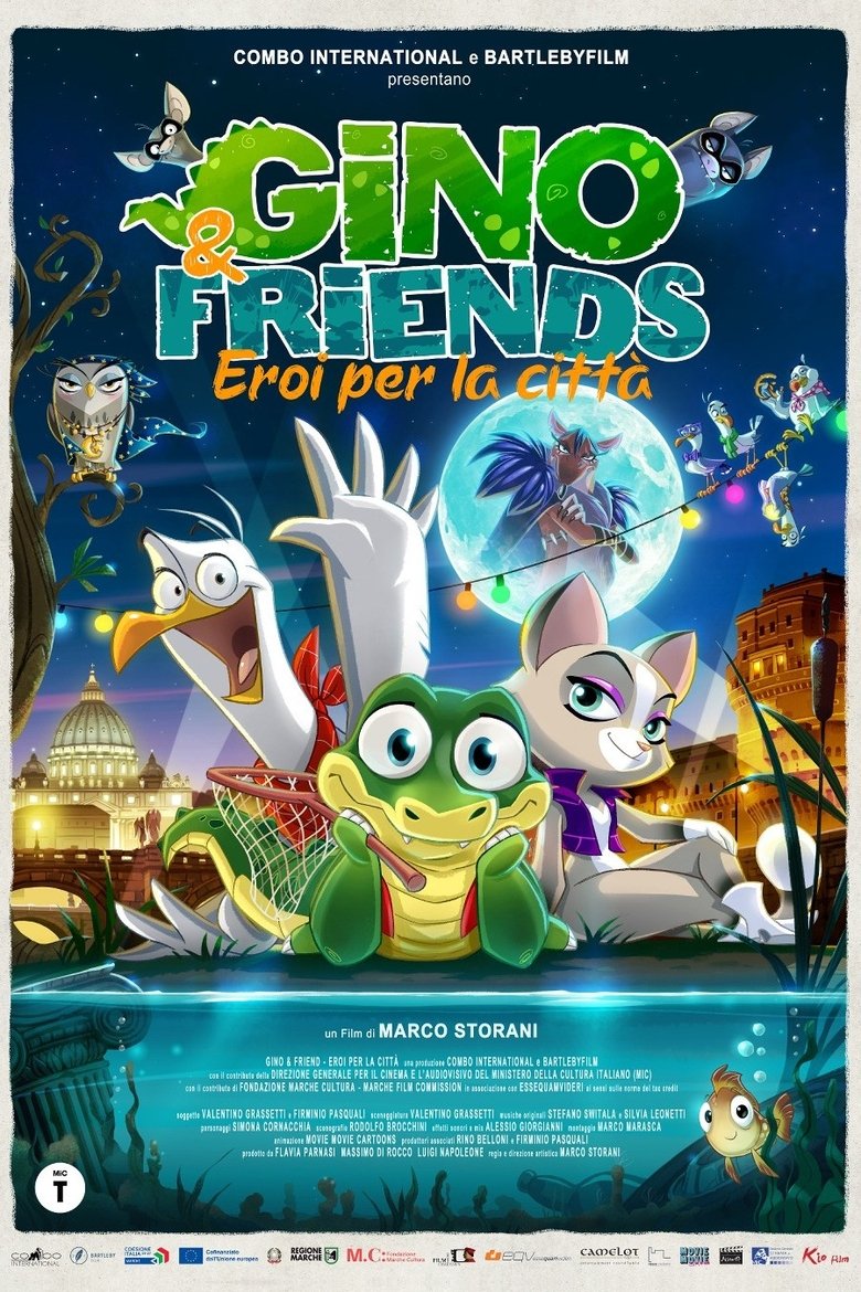 Poster of Gino & Friends - Eroi per la città