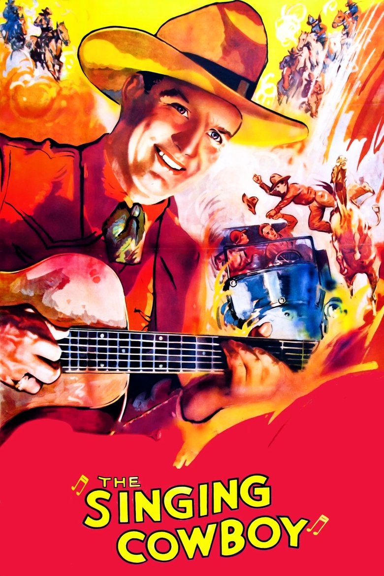 Poster of The Singing Cowboy