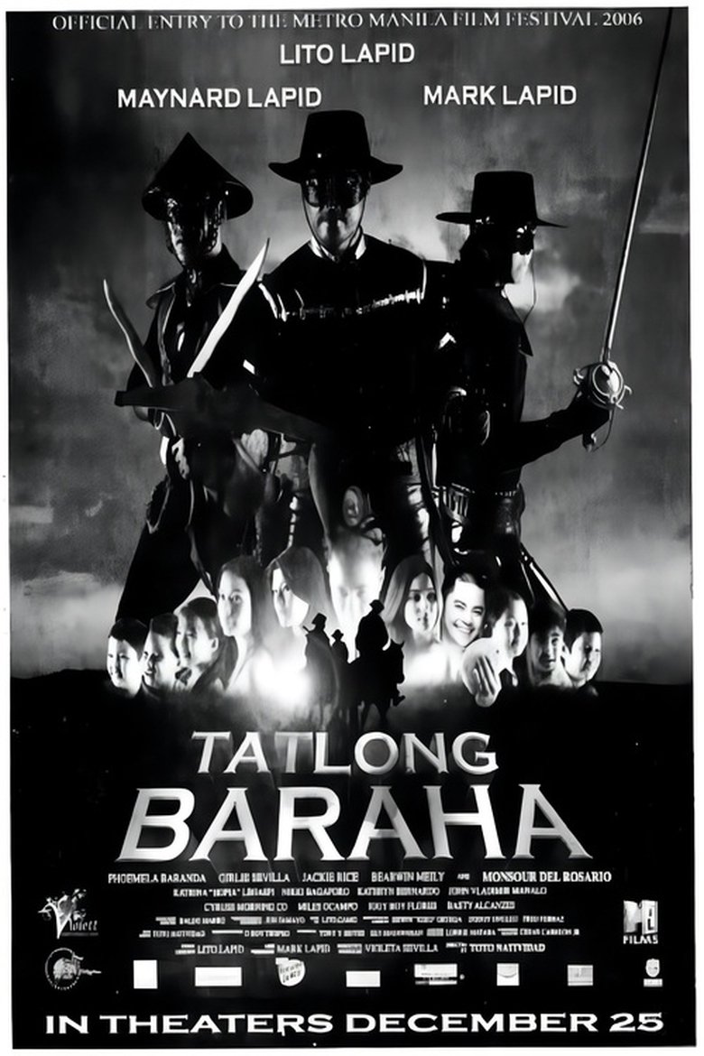 Poster of Tatlong Baraha
