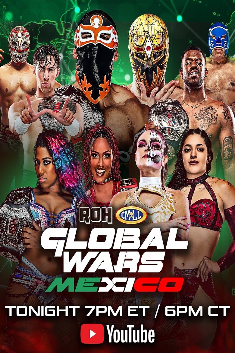 Poster of ROH/CMLL Global Wars Mexico