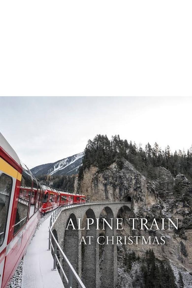 Poster of Alpine Train at Christmas