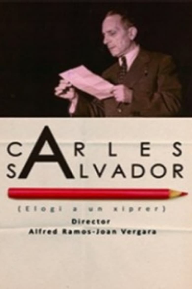 Poster of Carles Salvador (Elogi a un xiprer)