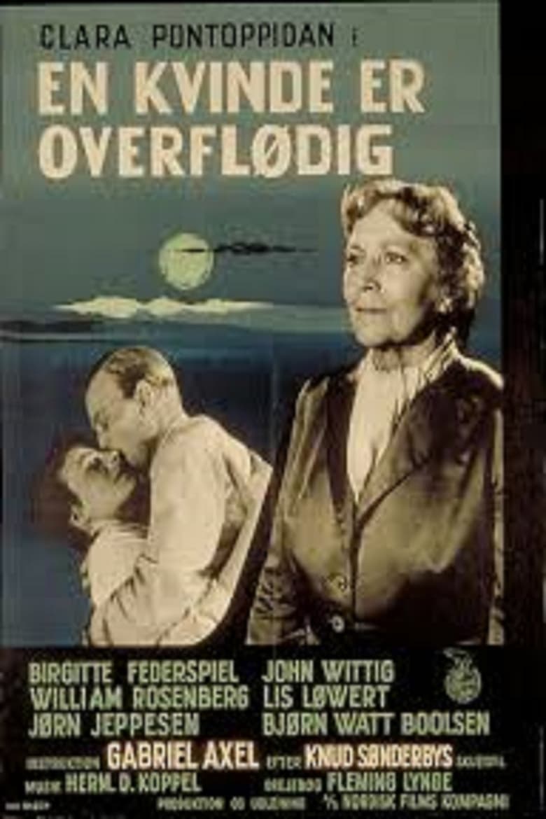 Poster of En kvinde er overflødig