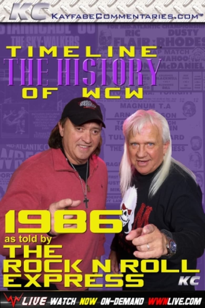 Poster of Timeline: The History of WCW – 1986 – As Told By The Rock 'n' Roll Express