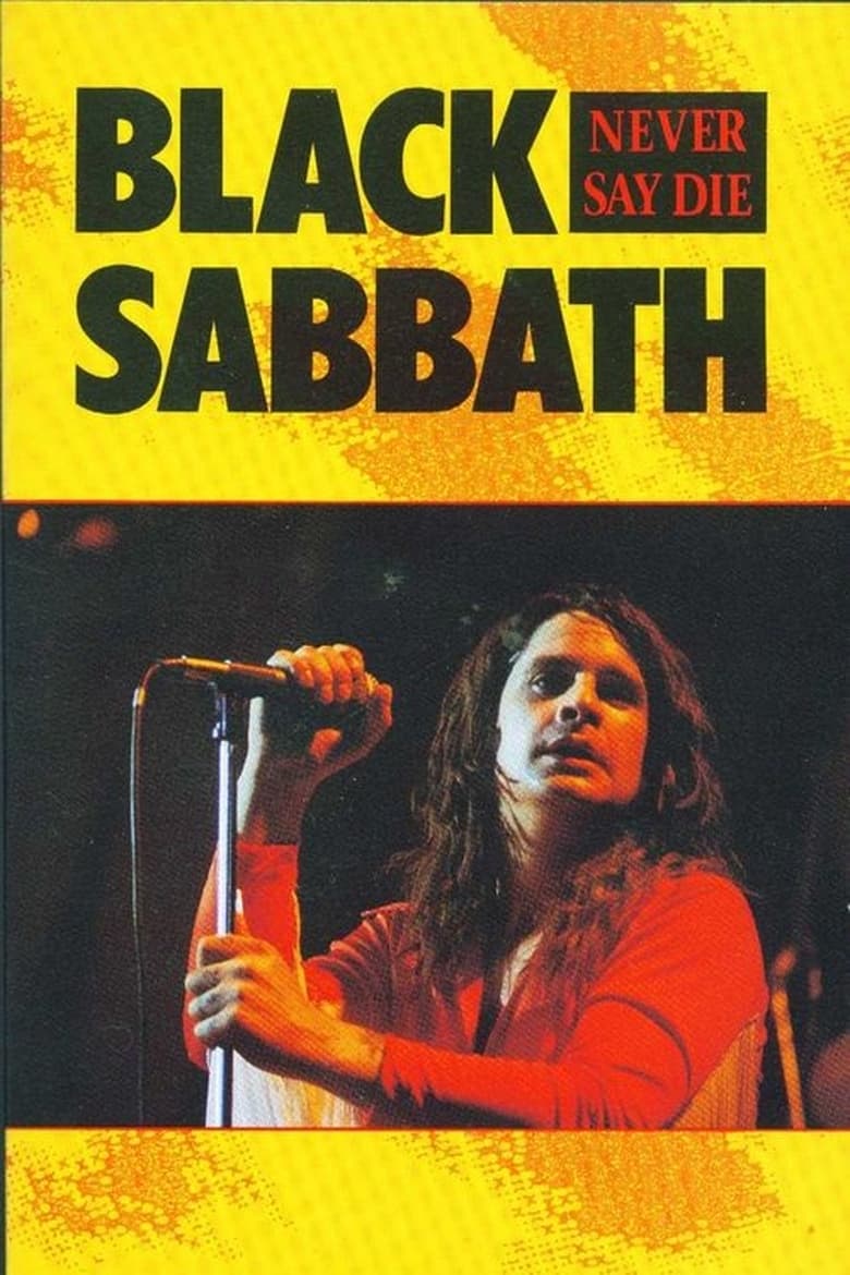 Poster of Black Sabbath: Never Say Die