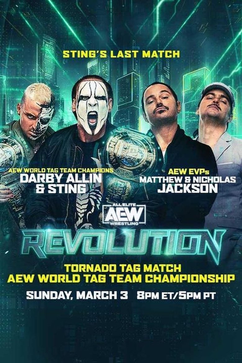 Poster of AEW Revolution