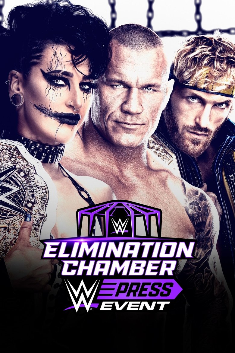Poster of WWE Elimination Chamber Press Event 2024