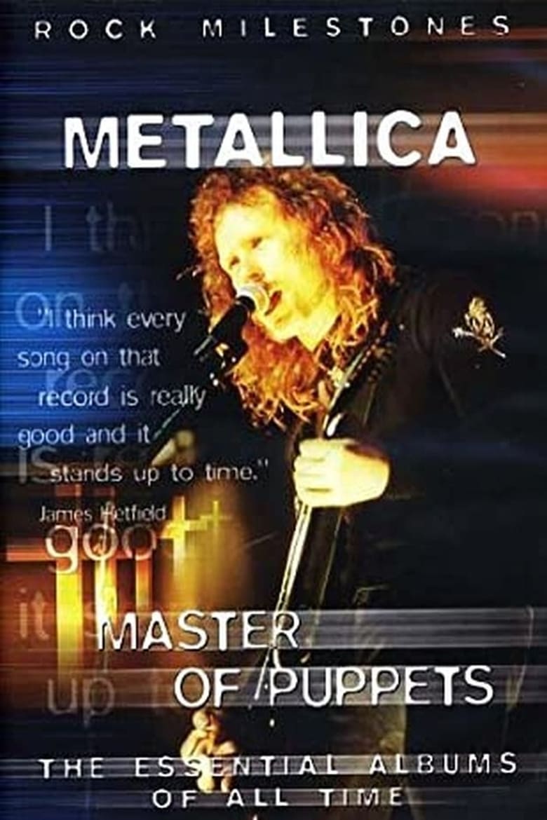 Poster of Rock Milestones: Metallica: Master of Puppets