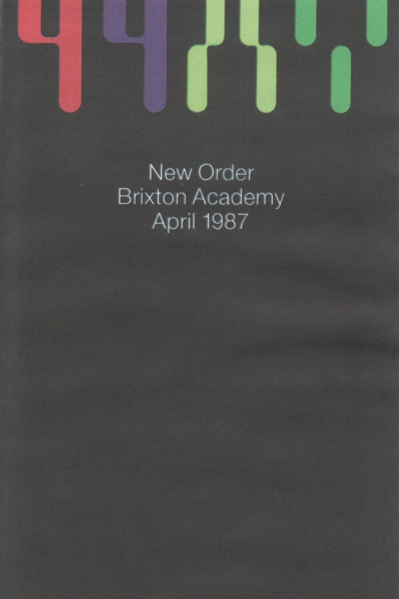 Poster of New Order: Brixton Academy