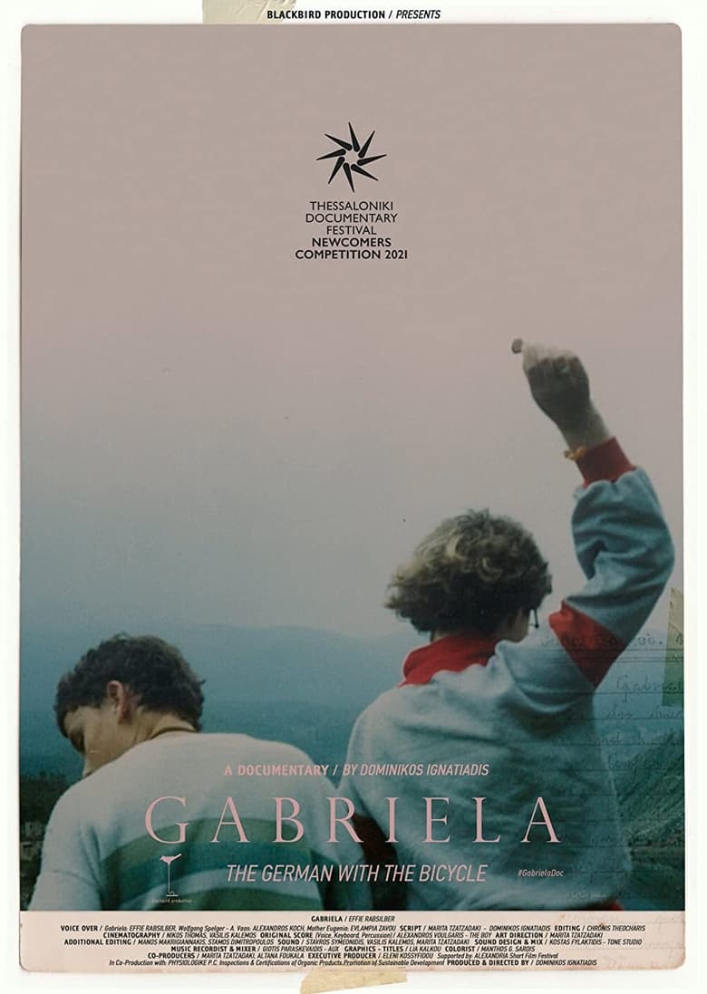 Poster of Gabriela, The German with the Bicycle