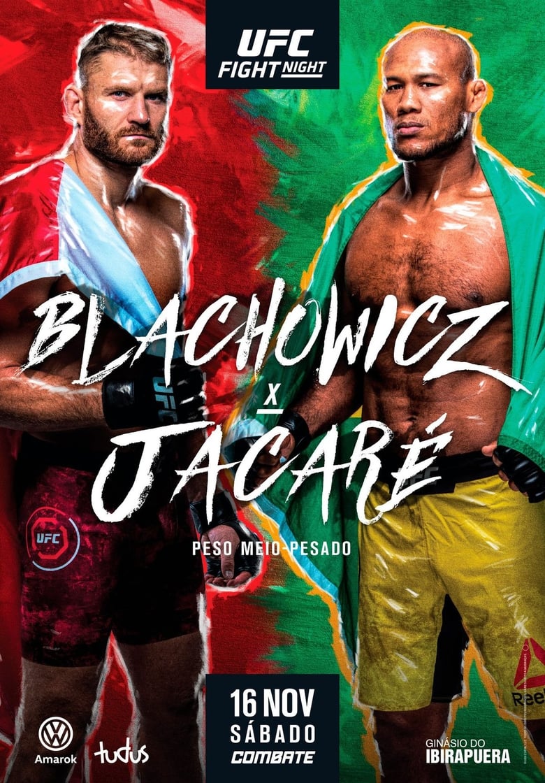 Poster of UFC Fight Night 164: Blachowicz vs. Jacare