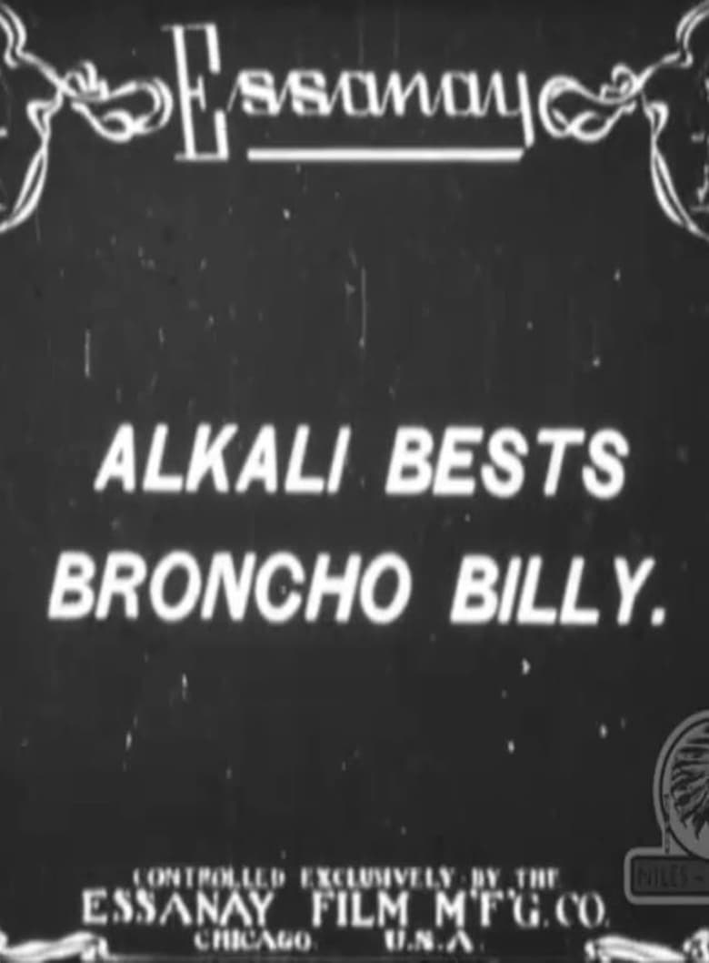 Poster of Alkali Ike Bests Broncho Billy