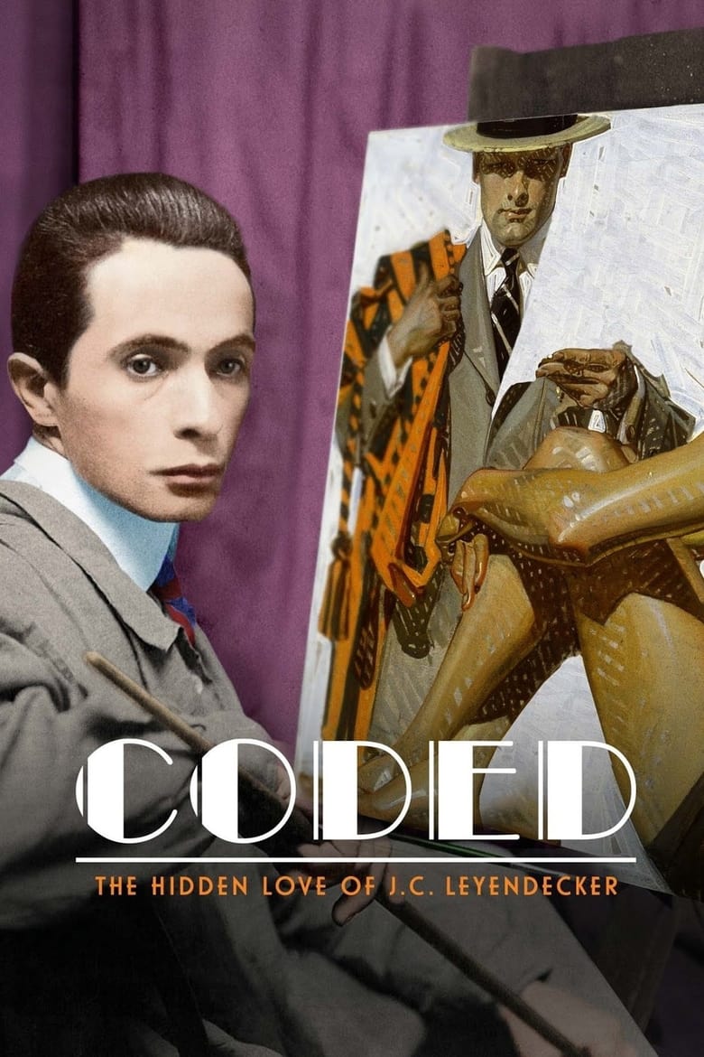 Poster of Coded: The Hidden Love of J.C. Leyendecker