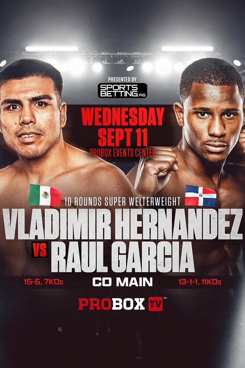 Poster of Vladimir Hernandez vs. Raul Garcia