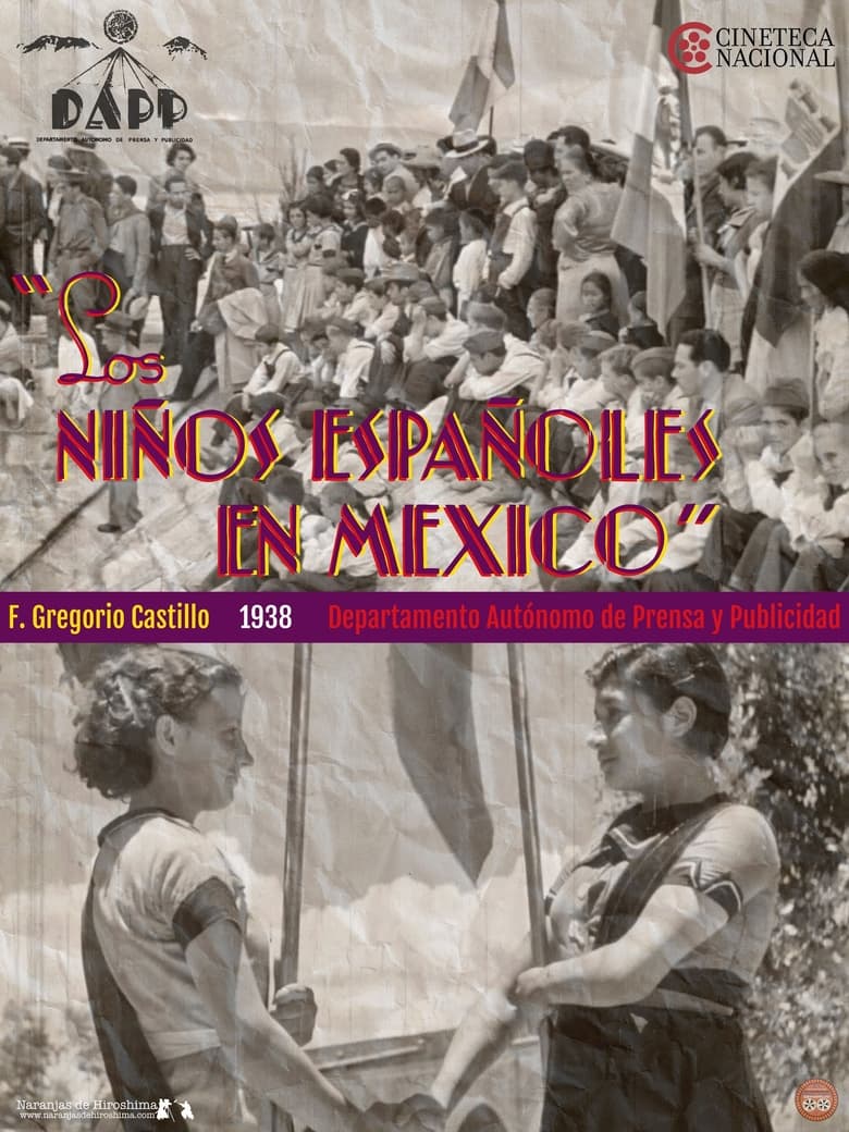 Poster of Los niños españoles en México