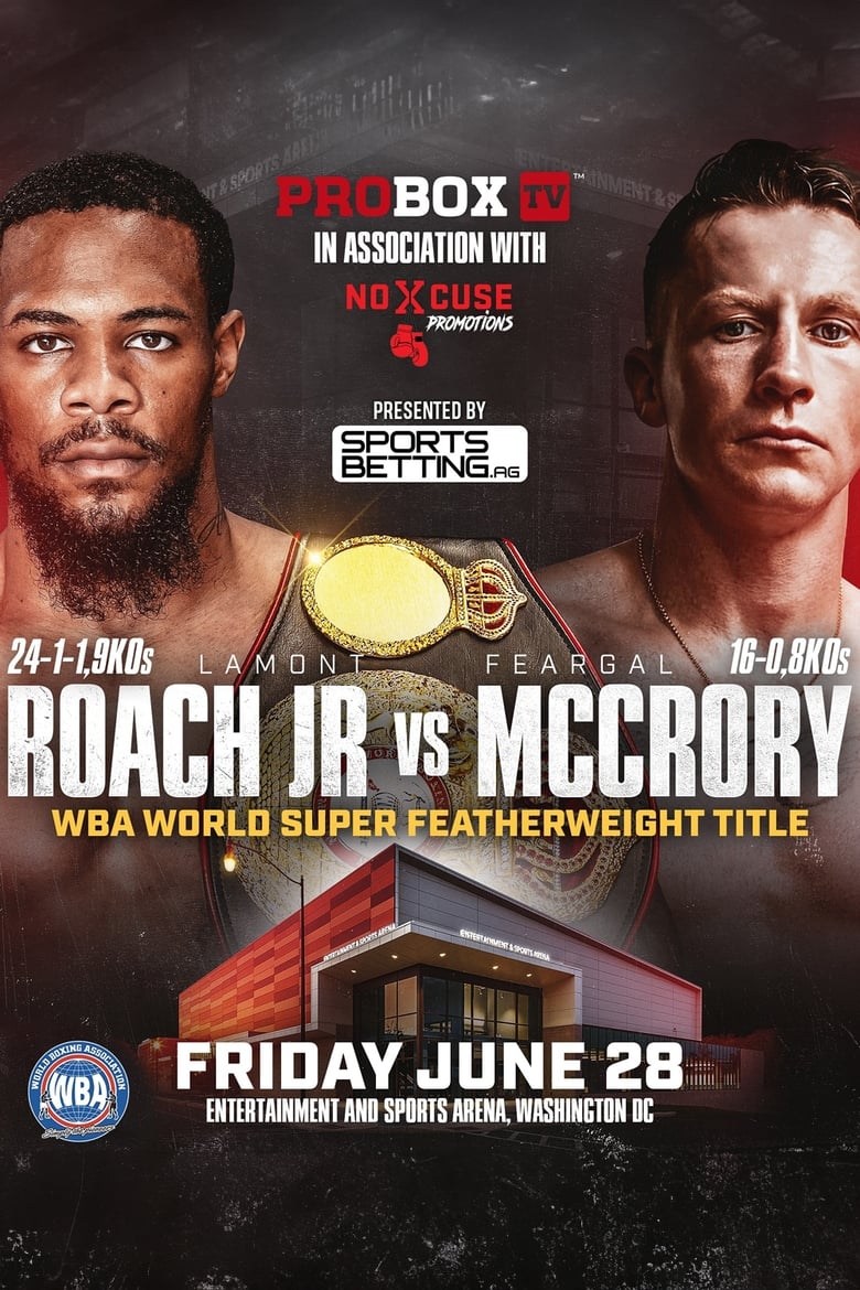 Poster of Lamont Roach Jr. vs. Feargal McCrory