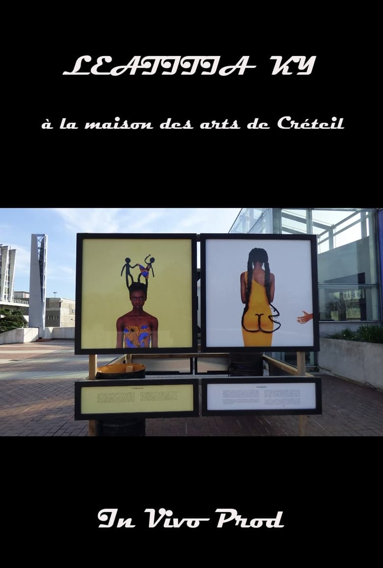 Poster of Laetitia Ky at the Créteil arts center