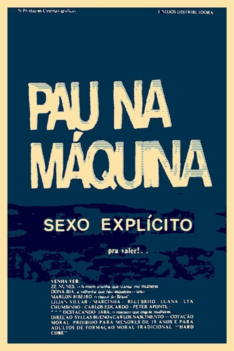 Poster of Pau na Máquina