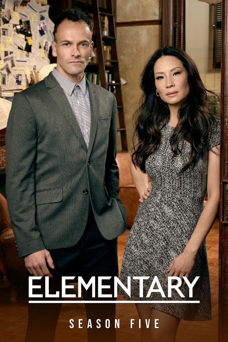 Poster of Cast and Crew in Elementary - Season 5 - Episode 13 - Over a Barrel