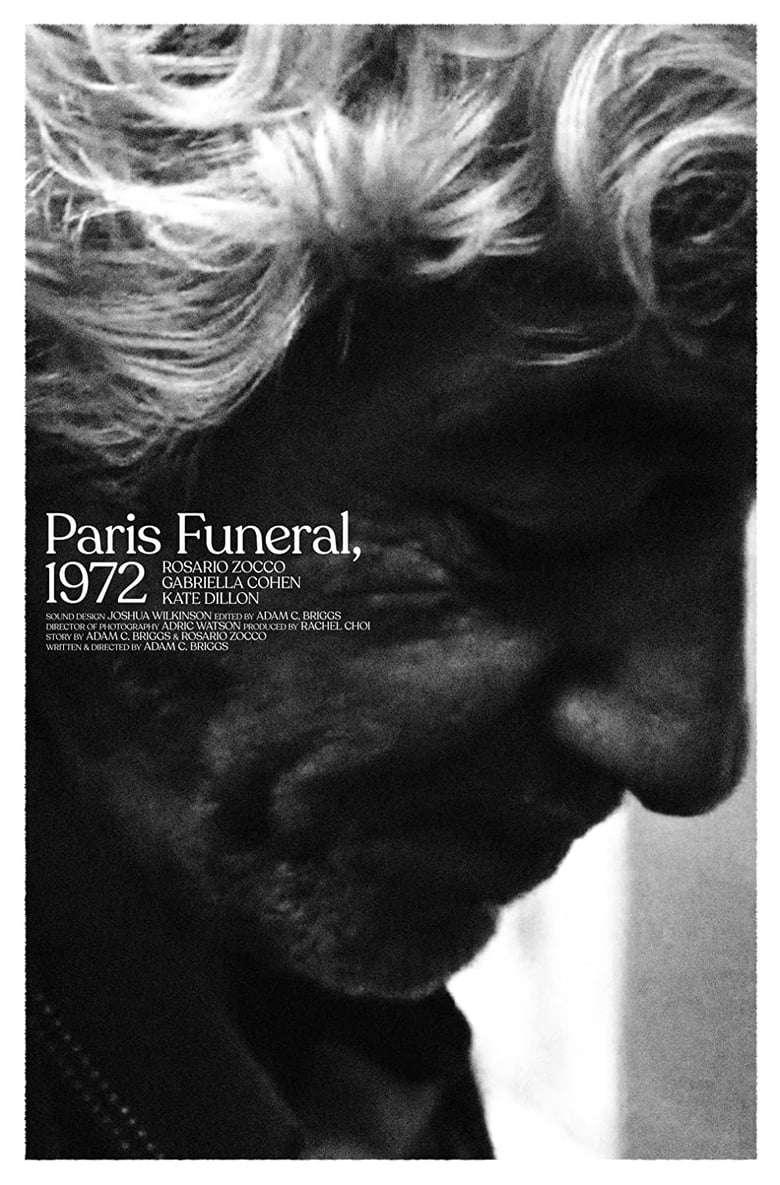 Poster of Paris Funeral, 1972