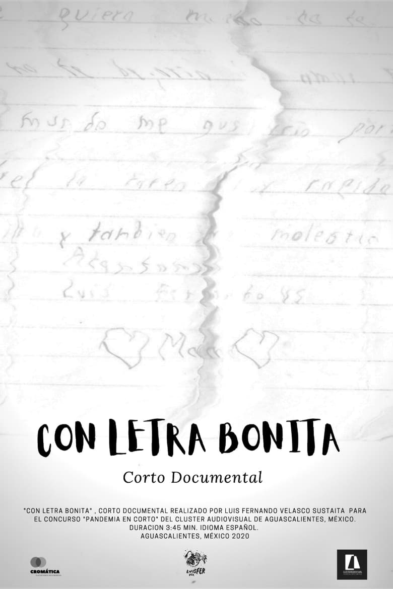 Poster of Con letra bonita