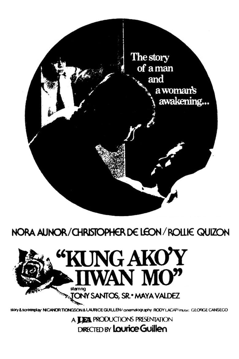 Poster of Kung Ako'y Iiwan Mo