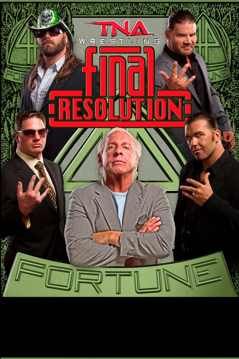 Poster of TNA Final Resolution 2010