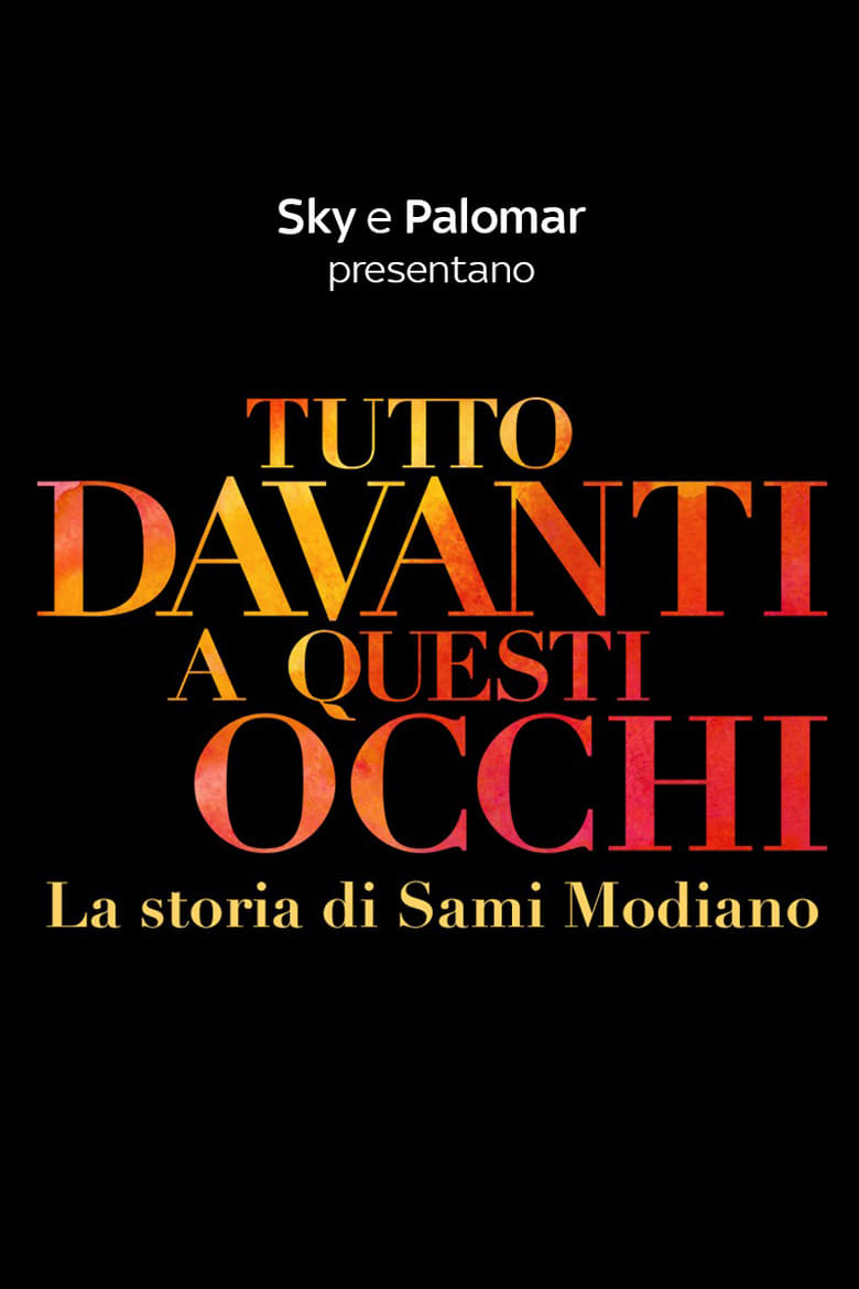 Poster of Tutto davanti a questi occhi