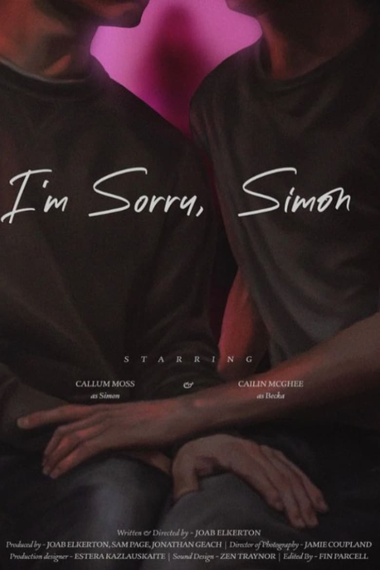 Poster of I'm Sorry Simon