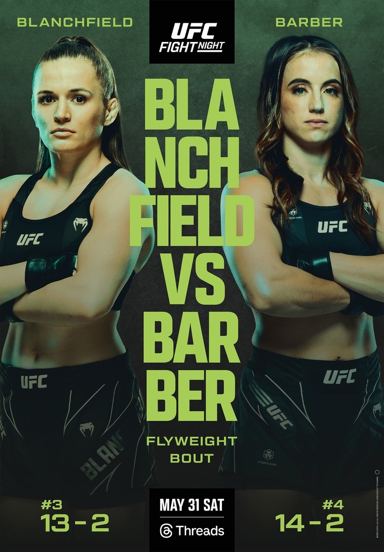 Poster of UFC Fight Night: Blanchfield vs. Barber