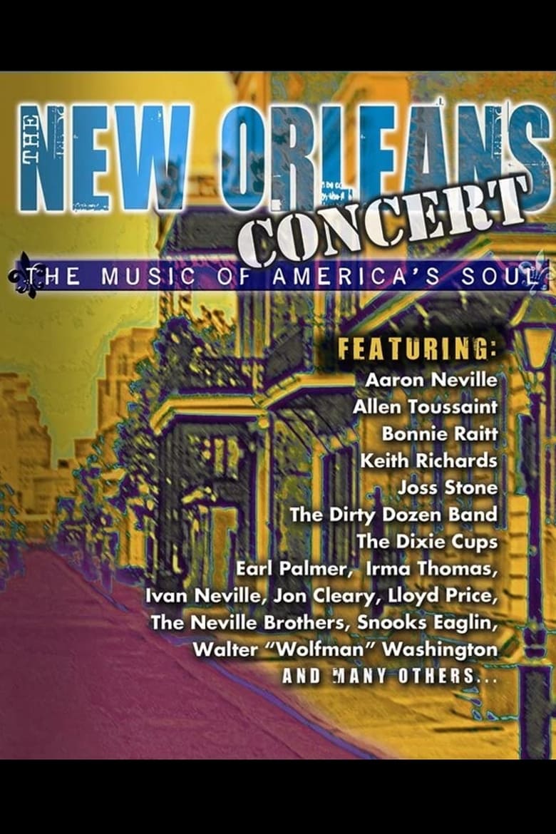 Poster of New Orleans Concert - The Music of Americas Soul