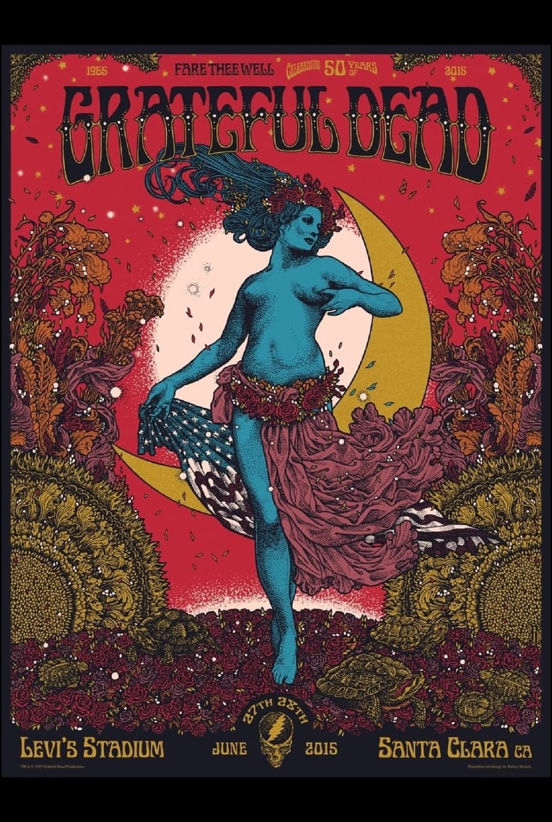 Poster of Grateful Dead: 2015.06.27 - Santa Clara, CA