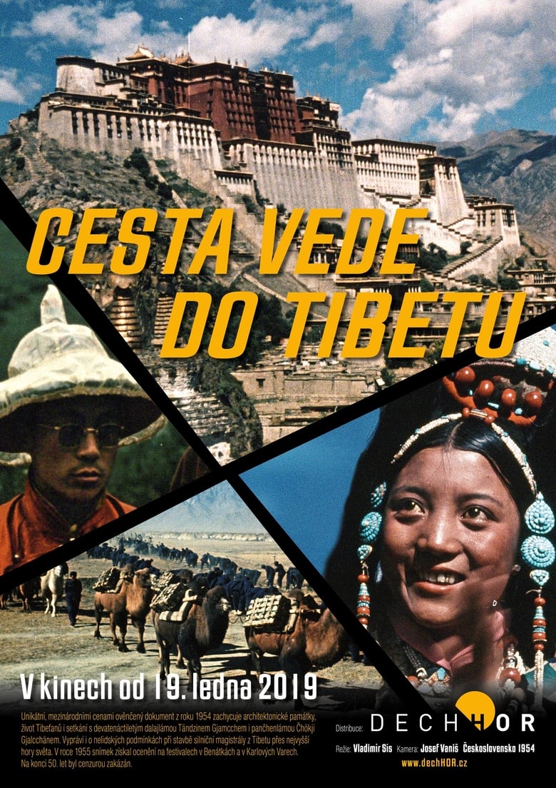 Poster of The Road Leads to Tibet