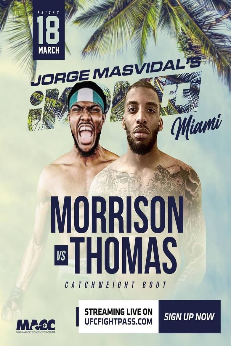 Poster of Jorge Masvidal's iKON FC 2: Dumas vs. Highbaugh