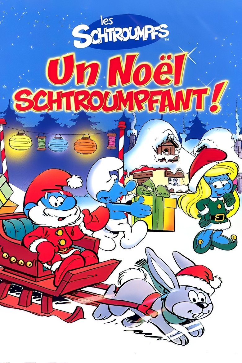 Poster of Les Schtroumpfs : Un noël schtroumpfant