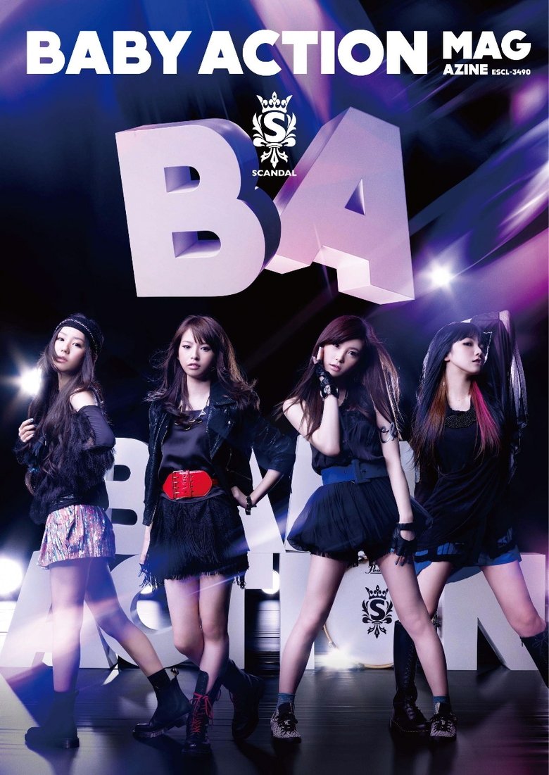 Poster of SCANDAL - BABY ACTION [Limited Edition]