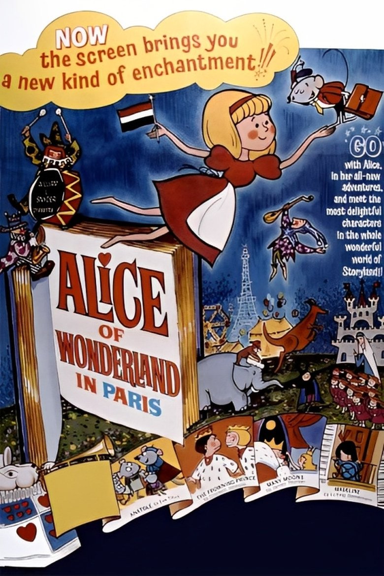 Poster of Alice of Wonderland in Paris