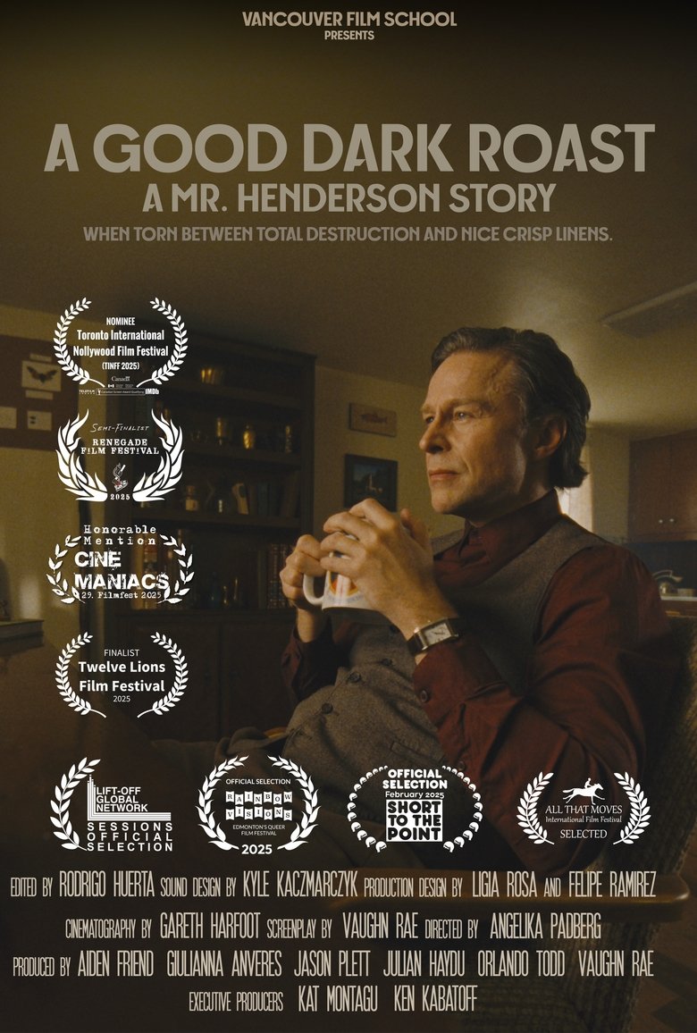 Poster of A Good Dark Roast - A Mr. Henderson Story