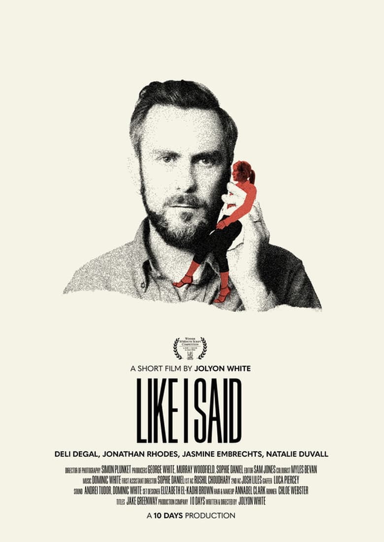 Poster of Like I Said