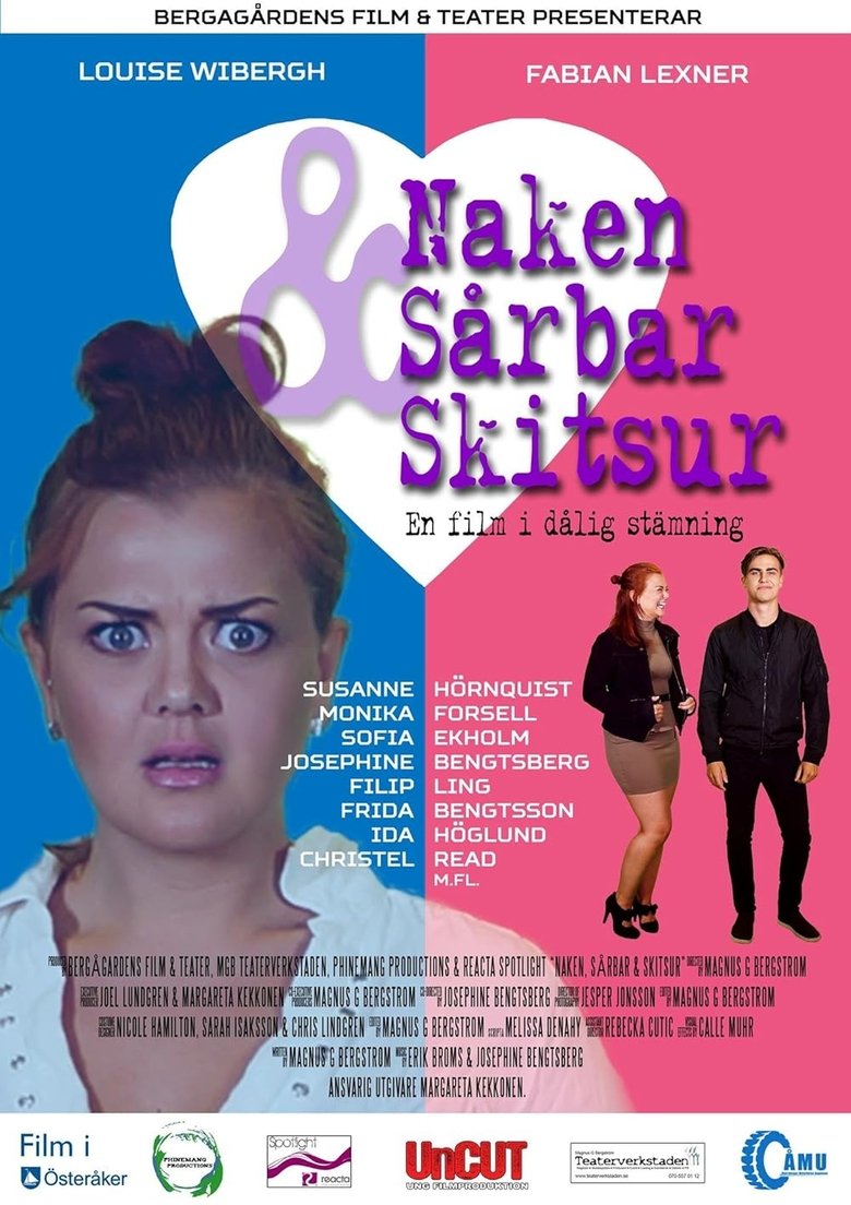 Poster of Naked, Hurt & Pissed Off