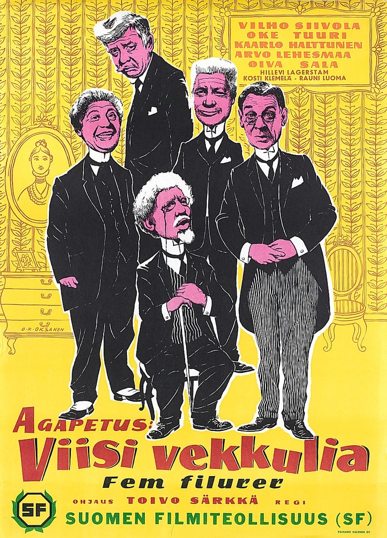 Poster of Viisi vekkulia