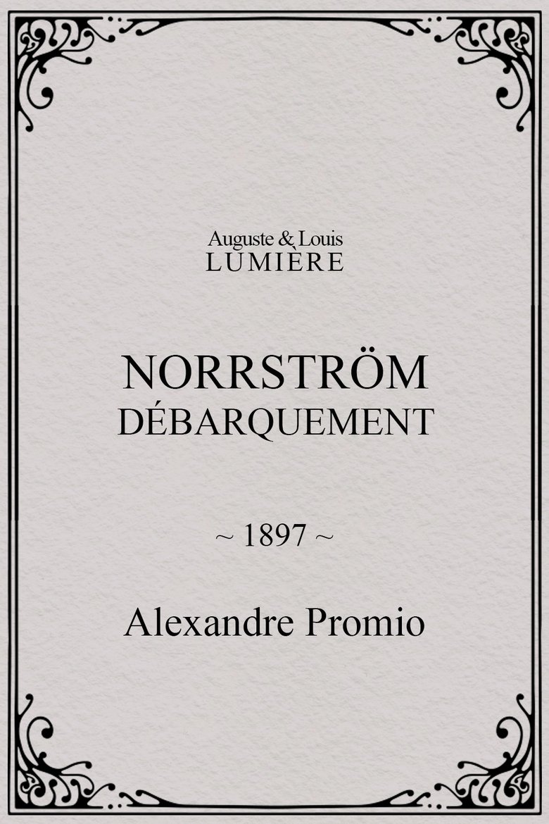 Poster of Norrström : débarquement