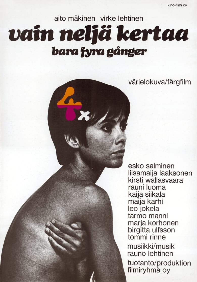 Poster of Vain neljä kertaa