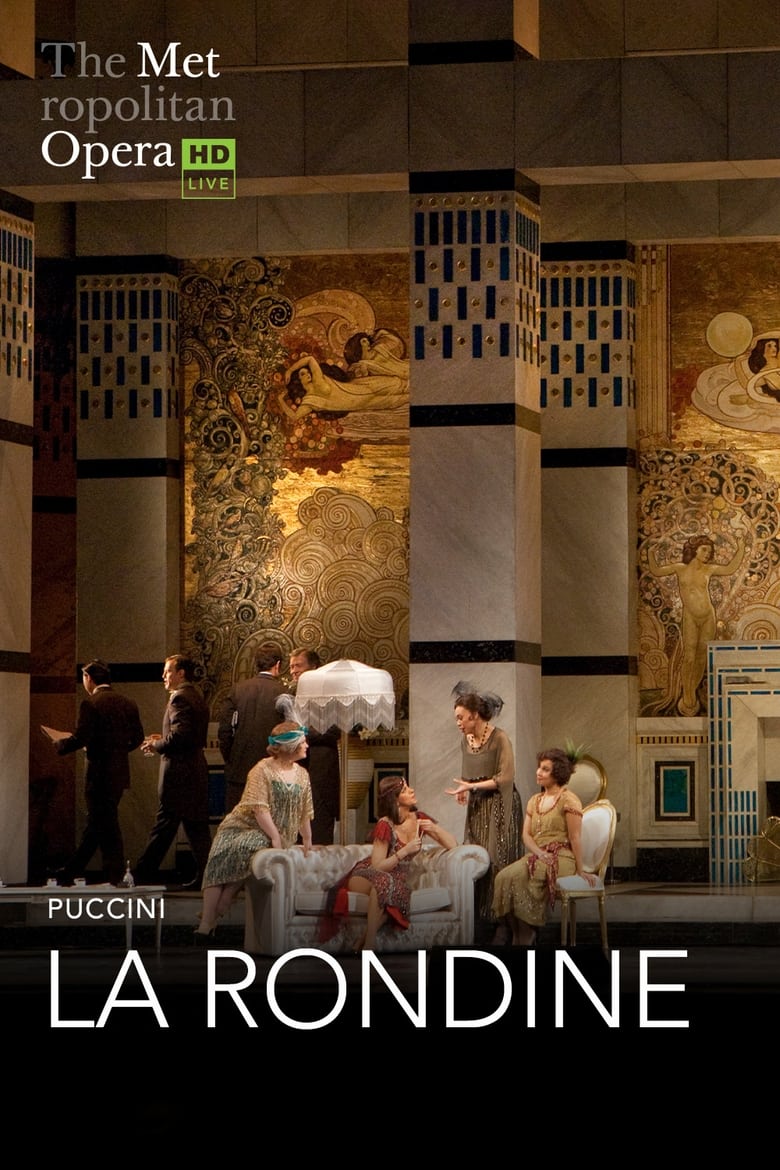 Poster of The Metropolitan Opera: La Rondine