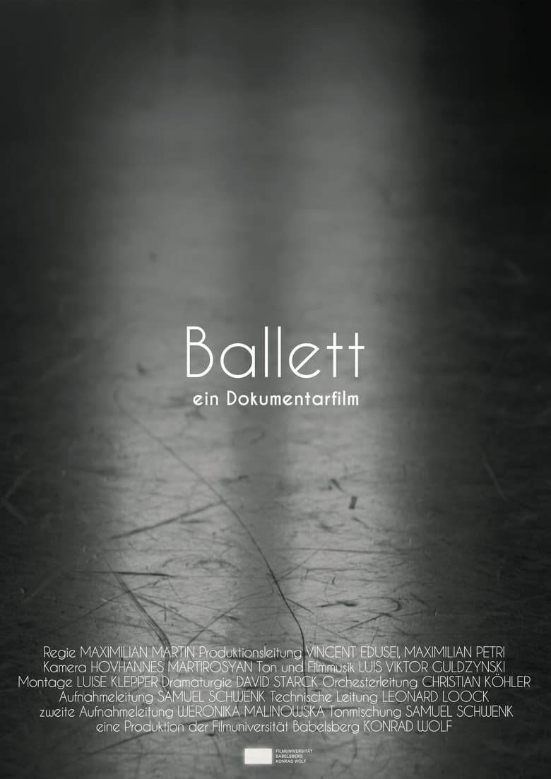 Poster of Ballett - ein Dokumentarfilm