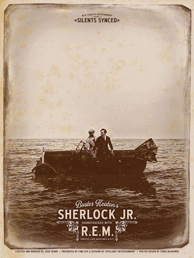 Poster of R.E.M x Buster Keaton's Sherlock Jr