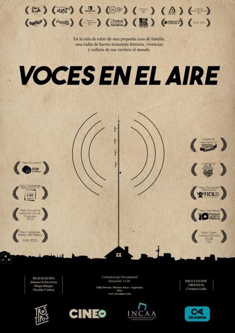 Poster of Voces en el aire